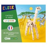 Kit créatif Cloze construction Girafe - 44 pièces