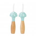 Corde à sauter mint à pois - Vilac