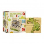 Cubes en bois Zoo - Selecta