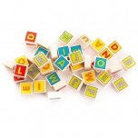 Cubes en bois Alphabet - Artisan Polonais