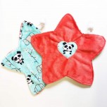 Doudou Petite Etoile - Panda - Moncalin