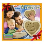 Kit d'empreinte bébé cadre coeur