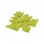 Grand jeu de Tangram blocs triangles - 55 pièces - vert - Fabricant Allemand