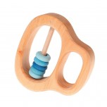 Hochet 5 anneaux bleus - Grimm's