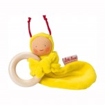 Hochet biologique Rainbow jaune - Käthe Kruse