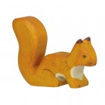Ecureuil debout orange - Holztiger