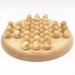 Solitaire en bois naturel - Artisan du Jura