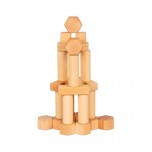 Jeu de construction naturel - 75 pièces - Goki Nature