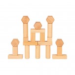 Jeu de construction naturel - 75 pièces - Goki Nature