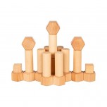 Jeu de construction naturel - 75 pièces - Goki Nature