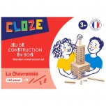 Jeu de construction Cloze Chevronnée 102 pièces - Cloze