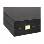 Jeu de Backgammon - Wengé - Fabricant Grec