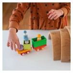 Jeu de construction Train en bois de Grimm's - Grimm's