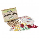 Jeu de loto coffret en bois - Jeujura