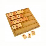 Jeu de mots sur plateau - Artisan du Jura