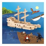 Kit créatif Cloze construction Bateau - 75 pièces - Cloze