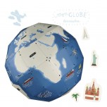 Globe terrestre 3D - Pirouette Cacahouète