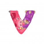 Lettre en bois pour prénom V