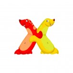 Lettre en bois pour prénom X