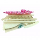 Berceau de poupée avec literie - Artisan tchèque