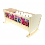 Berceau de poupée avec literie - Artisan tchèque