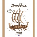 Maquette Drakkar à construire - Kelpi