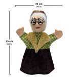Marionnette Grand-Mère - 35 cm - Artisan Tchèque