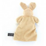 Doudou Marionnette Lapin bleu - Mailou Tradition