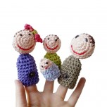 Marionnettes à doigts Famille - Fabricant Espagnol