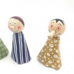 5 Marionnettes à doigts  Personnages - Artisan Tchèque