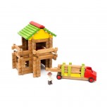 Mon premier chalet en bois 94 pièces de Jeujura - Jeujura