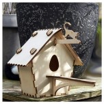 Nichoir en bois Chat - Agent Paper