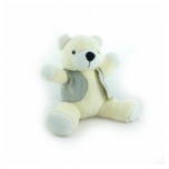 Ours en peluche veste grise - Mailou Tradition