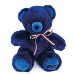 L'Ours français - Lou bleu - 35 cm