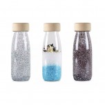 Pack de 3 bouteilles sensorielles - Banquise - Spy Arctique, Float argent et noir - Petit Boum