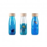 Pack de 3 bouteilles sensorielles - Float bleu, Sound poisson et Spy mer - Petit Boum