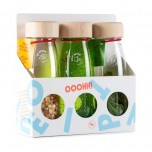  Pack de 3 bouteilles sensorielles - spy Ferme + Sound coccinelle + Float vert