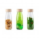  Pack de 3 bouteilles sensorielles - spy Ferme + Sound coccinelle + Float vert