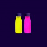 Pack de 3 bouteilles sensorielles : Spy Flamant Rose, Float Jaune Fluo, Float Rose Fluo - Petit Boum