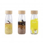 Pack de 3 bouteilles sensorielles - Tropical - Sound Toucan, Singe et Poisson-Globe - Petit Boum