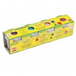 Pâte à modeler 4 couleurs Princesse - Okonorm