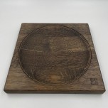 Plateau de toupie en Chêne noir