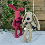 Peluche Lapin Soso - 40 cm - Maïlou Tradition