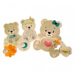 Porte-Manteaux - Ourson Nature - Fabricant Allemand