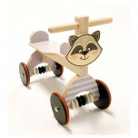 Porteur en bois Raton Laveur - Fabricant Allemand