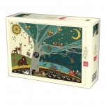 Puzzle 1000 pièces Nature Collection - Nuit et jour - DToys