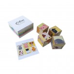Puzzle Cubes - Animaux de la Ferme - Fraise et Bois