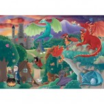Puzzle Dragons 50 pièces - Michèle Wilson
