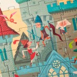 Puzzle didactique A l'époque médiévale - 100 pièces - Londji 
