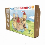 Puzzle Panique au château fort 24 pièces - Michèle Wilson